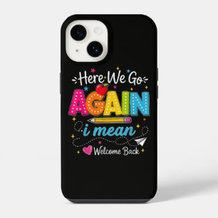 Coque Pour iPhone 14 Et voilà, retour à l'école
