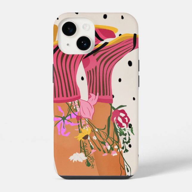 Coque iPhone Étapes botaniques (Verso)