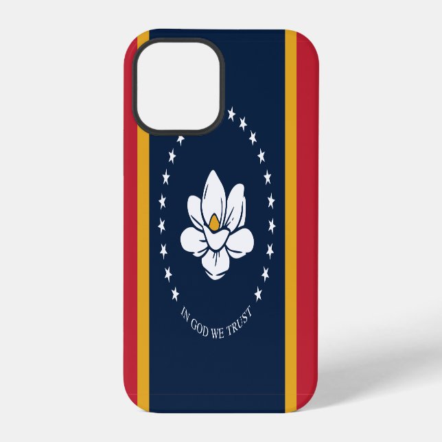 Coque iPhone État du Mississippi (Verso)