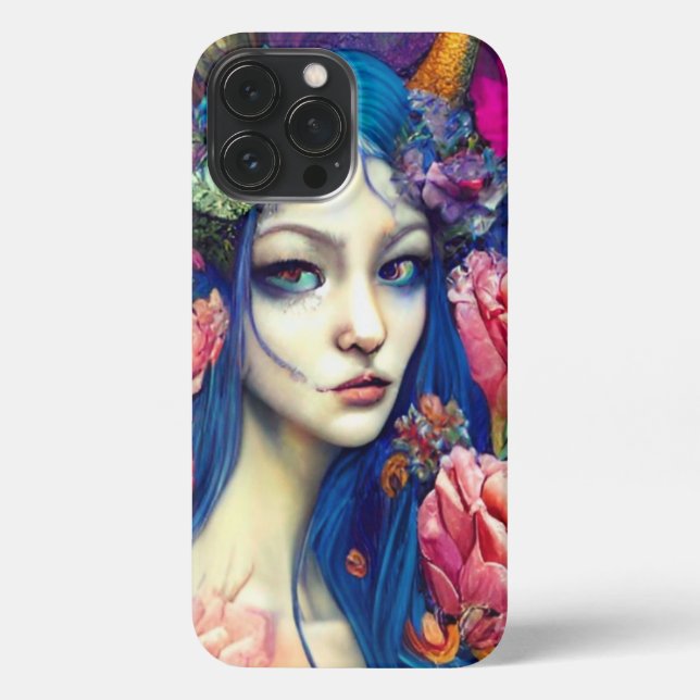 Coque iPhone Ethéal Spirituel Guide Nymph Fairytale (Verso)
