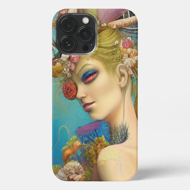 Coque iPhone Ethéal Spirituel Guide Nymph Fairytale i (Verso)