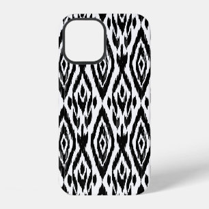 Coque iPhone 12 Ethnique dessiné à la main, emballage motif d'impr