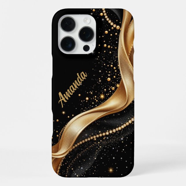 Coque iPhone Étincelle de minuit (Verso)