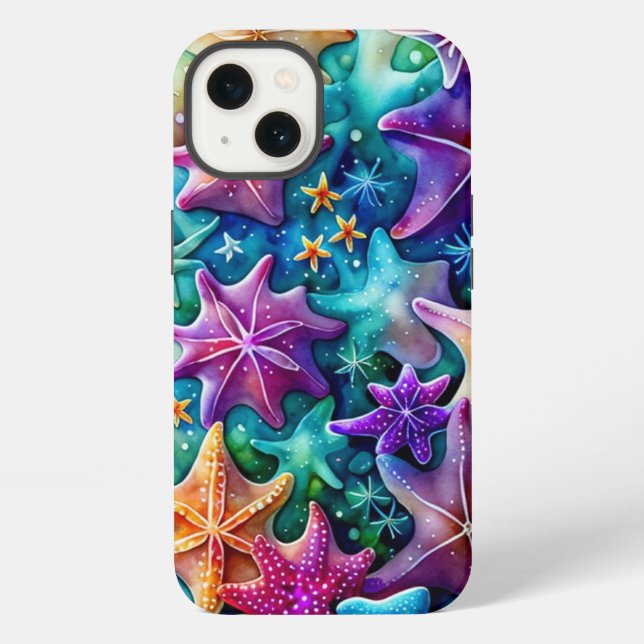 Coque iPhone Étoile de mer (Verso)