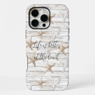 Coque iPhone 16 Pro Max Étoile de mer de plage océanique tropicale