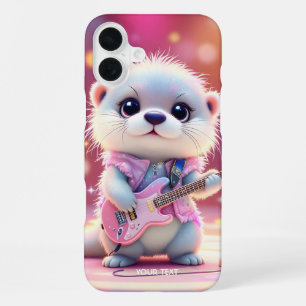 Coque iPhone 16 Plus Étoile de pop de loutre mignonne Imaginaire