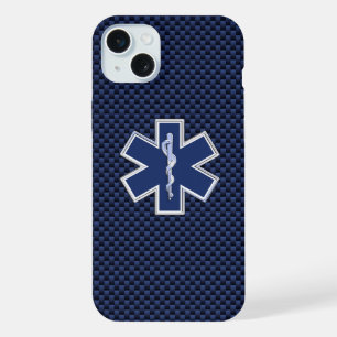 Coque iPhone 15 Plus Étoile de vie Services Médicales d'urgence paraméd