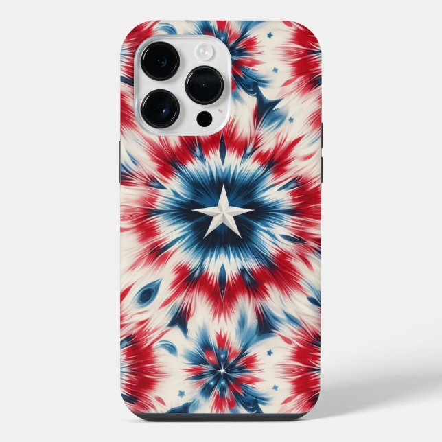 Coque iPhone Étoile des États-Unis (Verso)