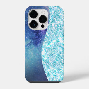 Coque Pour iPhone 14 Plus Étoile scintillante de galaxie à dégradé moderne d