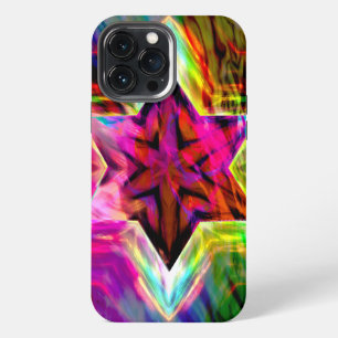 Etui iPhone 13 Pro Max Étoile virtuelle avec des bordures dans des tons n