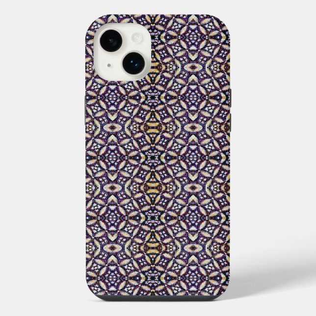 Coque iPhone Étoiles Abstraites (Verso)