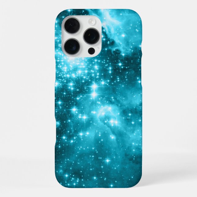 Coque iPhone Étoiles Colorées d'Aqua (Verso)