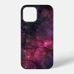 Coque iPhone 12 Étoiles Étoilées Motif Galactique de l'Espace Plan