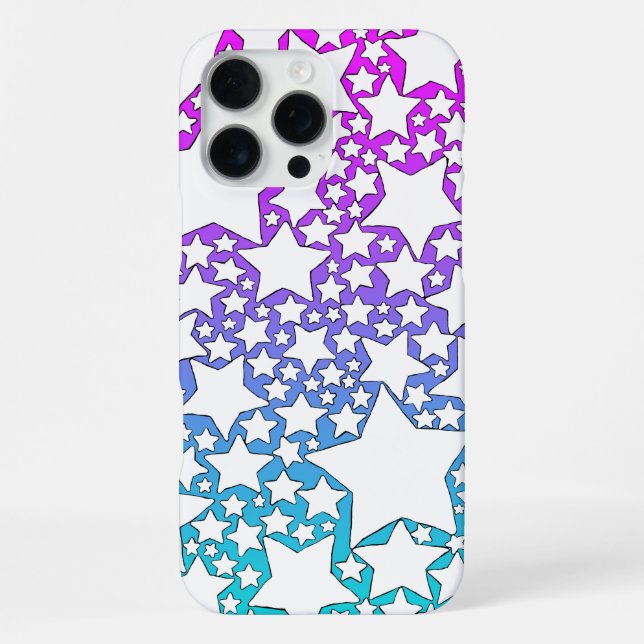 Coque iPhone Étoiles, Étoiles, Étoiles (Verso)