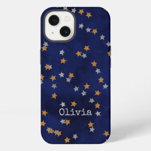 Etui iPhone 13 Étoiles scintillantes sur un étui Case-Mate pour i
