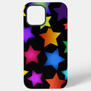 Coque iPhone 12 Pro Max Étoiles - Violet, Rose, Rouge, Jaune, Bleu Patte