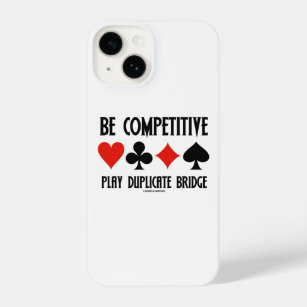 Coque iPhone Être compétitif Jouer des combinaisons de carte de
