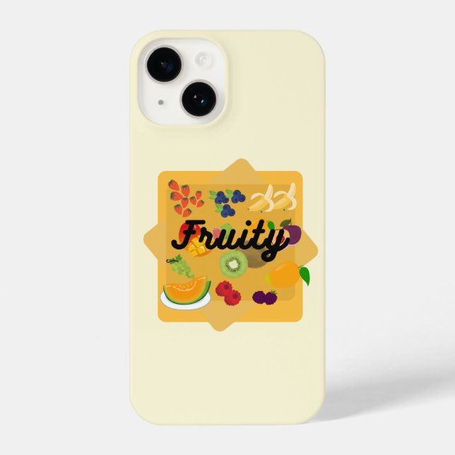 Coque iPhone Être fruité (Verso)