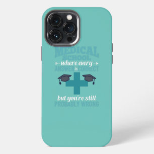 Etui iPhone 13 Pro Max Étudiant en médecine Éducation médicale