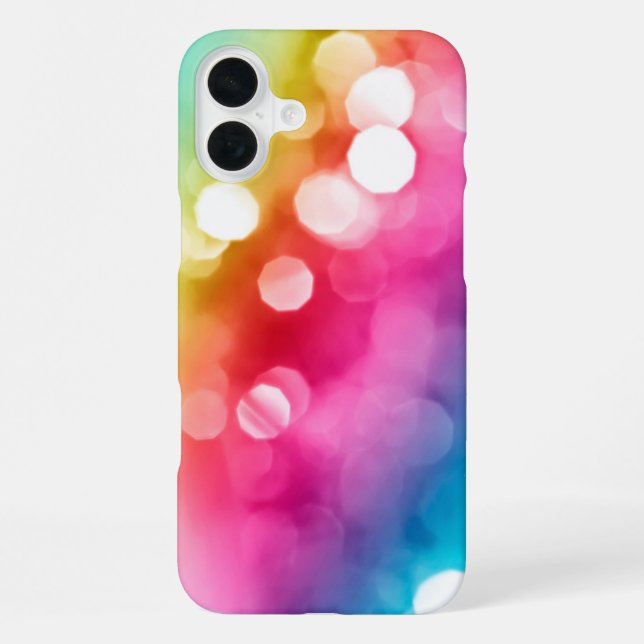 Coque iPhone Étui Abstract Glow pour iPhone 16 Plus (Verso)