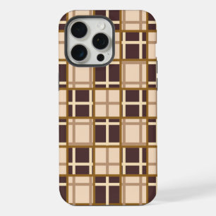 Coque iPhone 15 Pro Max Étui Abstract Shades of Brown pour iPhone 15 Pro M