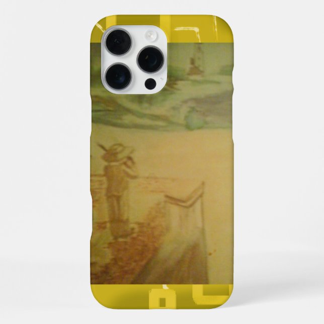 Coque iPhone Étui abstrait de concert (Verso)