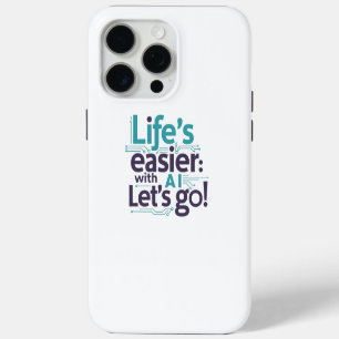 Coque iPhone 15 Pro Max Étui AI Vie Plus Facile – Technologie Quotidienne