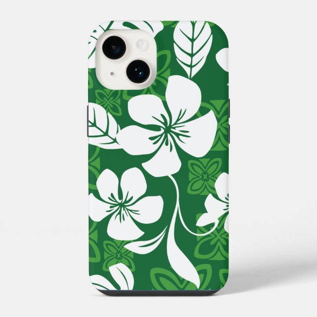 Coque iPhone Étui ALOHA FRIDAY (VERT) Case-Mate pour iPhone (Verso)