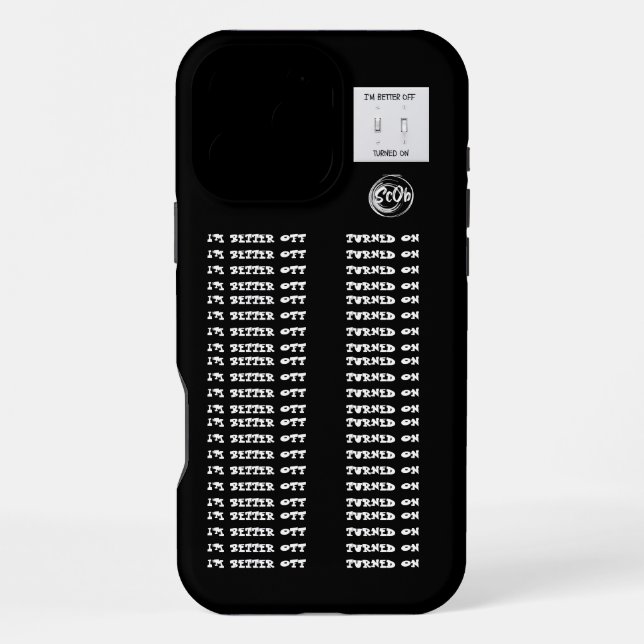 Coque iPhone Étui amusant pour iPhone (Verso)