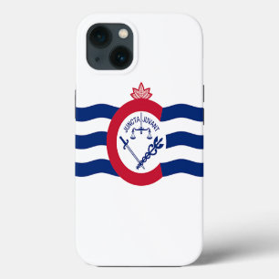 Etui iPhone 13 Étui Apple Case-Mate patriotique, drapeau de Cinci