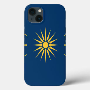 Etui iPhone 13 Étui Apple Case-Mate patriotique, drapeau de Macéd