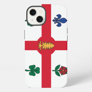 Etui iPhone 13 Étui Apple Case-Mate patriotique, drapeau de Montr
