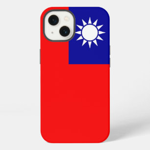 Etui iPhone 13 Étui Apple Case-Mate patriotique, drapeau de Taïwa