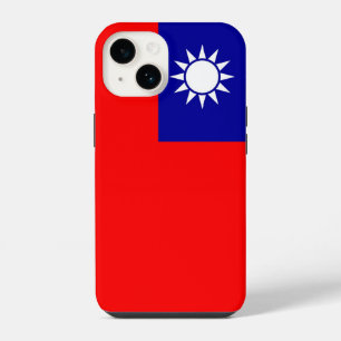 Coque Pour iPhone 14 Étui Apple Case-Mate patriotique, drapeau de Taïwa