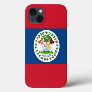 Etui iPhone 13 Étui Apple Case-Mate patriotique, drapeau du Beliz