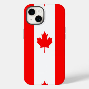 Coque Pour iPhone 14 Étui Apple Case-Mate patriotique, drapeau du Canad