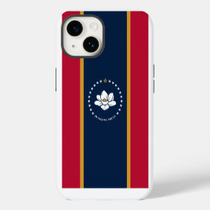 Coque Pour iPhone 14 Étui Apple Case-Mate patriotique, drapeau du Missi