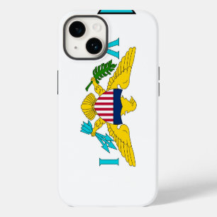 Coque Pour iPhone 14 Étui Apple Case-Mate patriotique, Îles Vierges