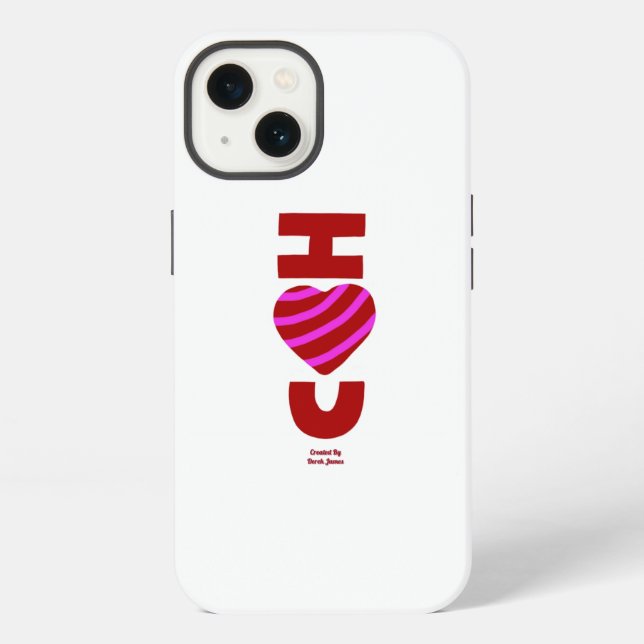 Coque iPhone Étui Apple iPhone 13 Je T'aime (Verso)