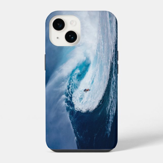 Coque iPhone Étui Apple iPhone 14 - Surfeur  (Verso)
