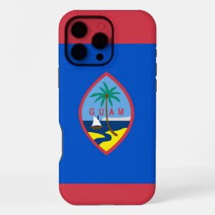 Coque iPhone 16 Pro Max Étui Apple iPhone 16 Pro Max, drapeau de Guam