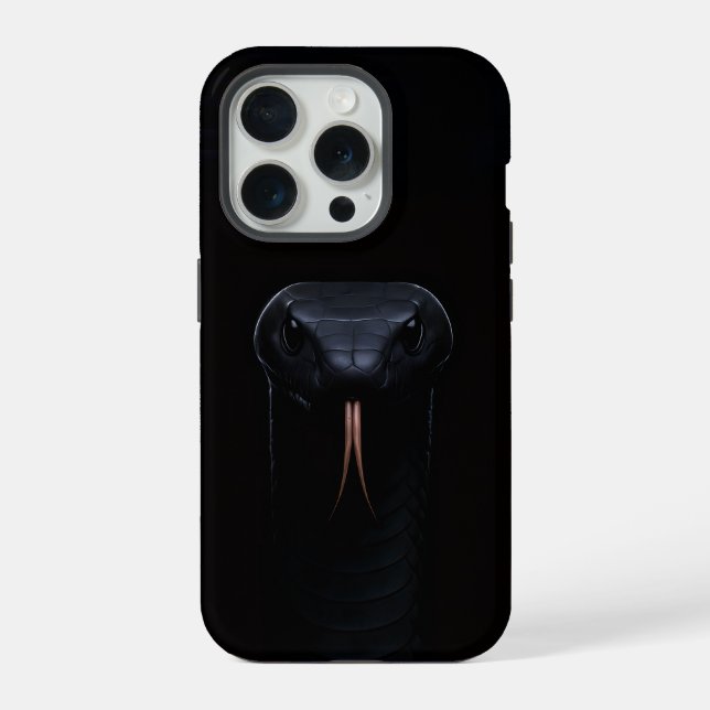 Coque iPhone Étui Black 4 Luxe pour iPhone 15 Pro Case-Mate, Ma (Verso)