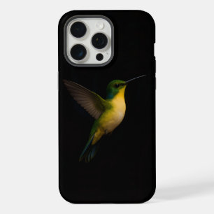 Coque iPhone 15 Pro Max Étui Black 4 Luxe pour iPhone 15 Pro Max, Oiseau e