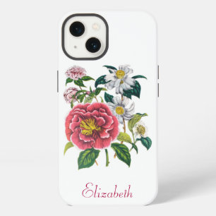 Etui iPhone 13 Étui Camellias Personnalisés Case-Mate pour iPhone