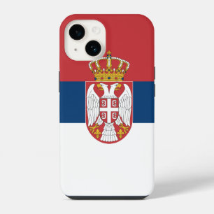 Coque Pour iPhone 14 Étui Case-Mate Apple 14 Drapeau serbe