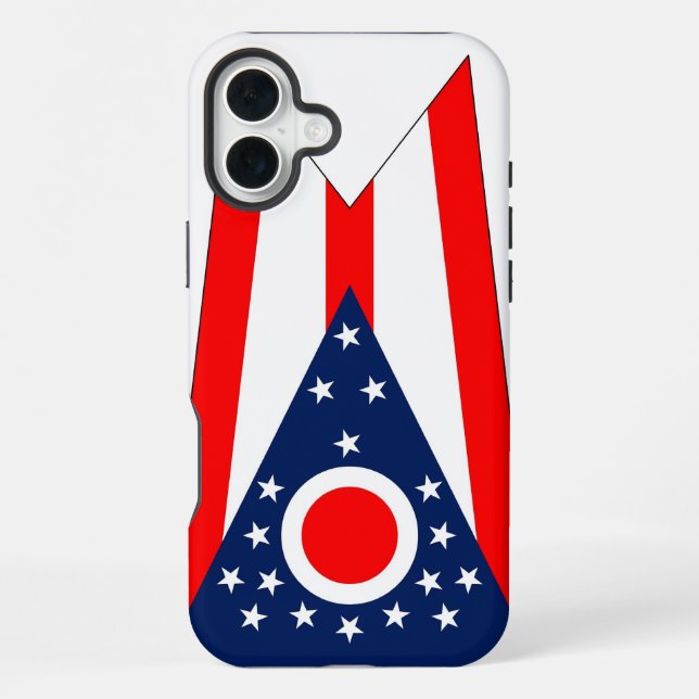 Coque iPhone Étui Case-Mate Apple iPhone 16 Plus drapeau de l'O (Verso)