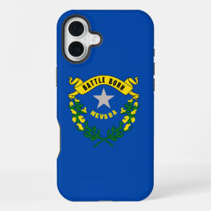 Coque iPhone 16 Plus Étui Case-Mate Apple iPhone 16 Plus drapeau du Nev