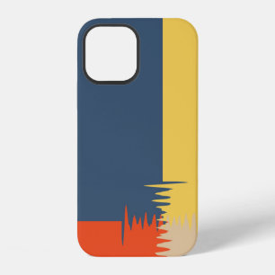 Coque iPhone 12 Étui Case-Mate bleu jaune rouge crème