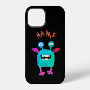 COQUE iPhone 12 ÉTUI CASE MATE IPHONE 12 MONSTRE HEUREUX AVEC AILE