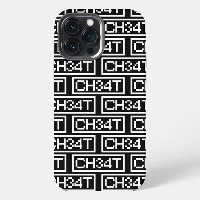 Coque iPhone ÉTUI Case-Mate iPhone LEET CHEAT (Verso)